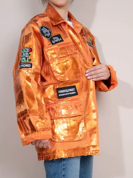 Ayios Jacket - Foil Orange