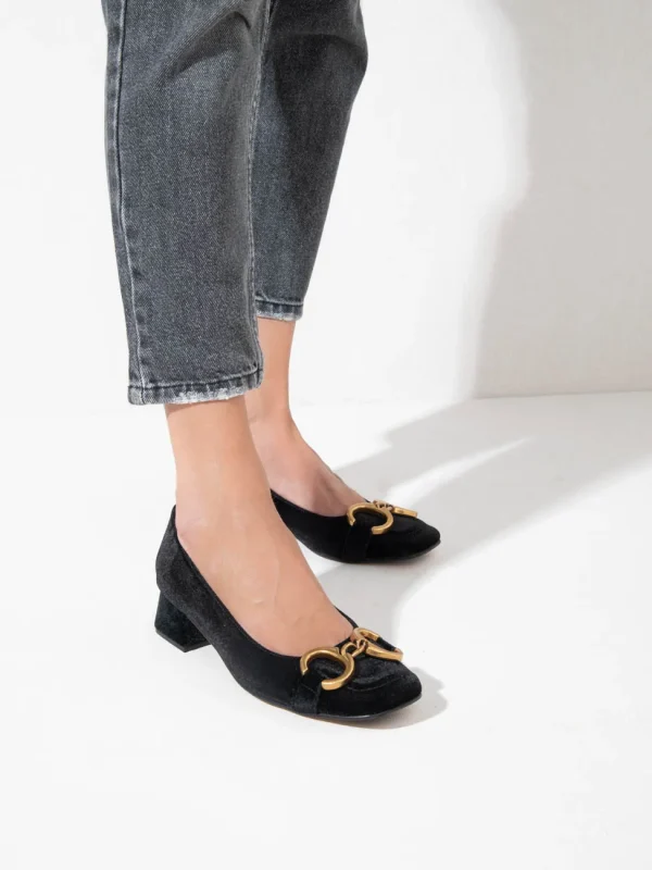 Pointe Noir - Γυναικεία Loafers, Μαύρο - Image 1