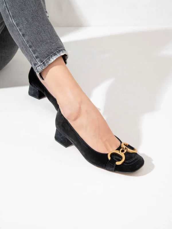 Pointe Noir - Γυναικεία Loafers, Μαύρο - Image 4