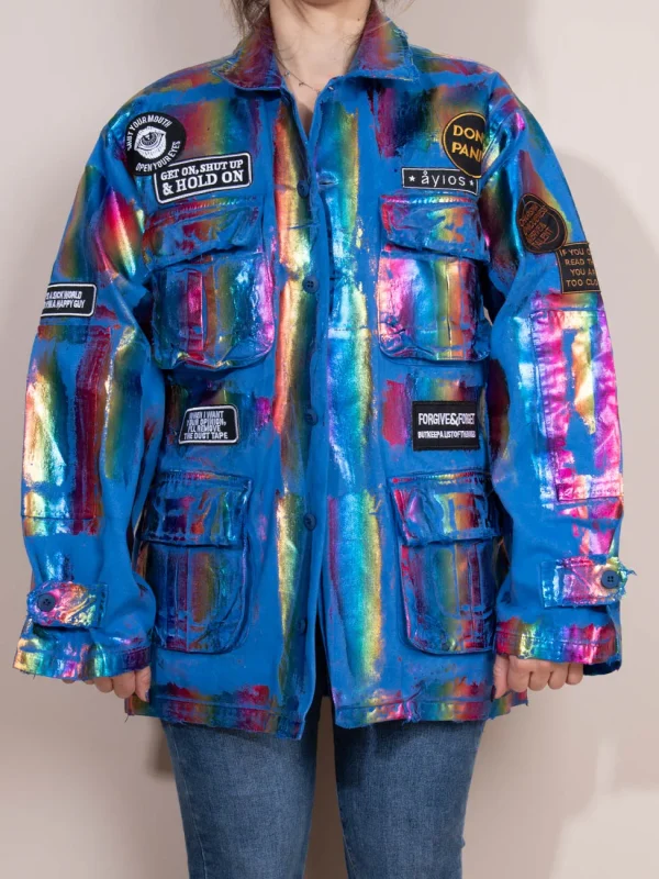 Ayios Jacket - Foil Multi - Image 1