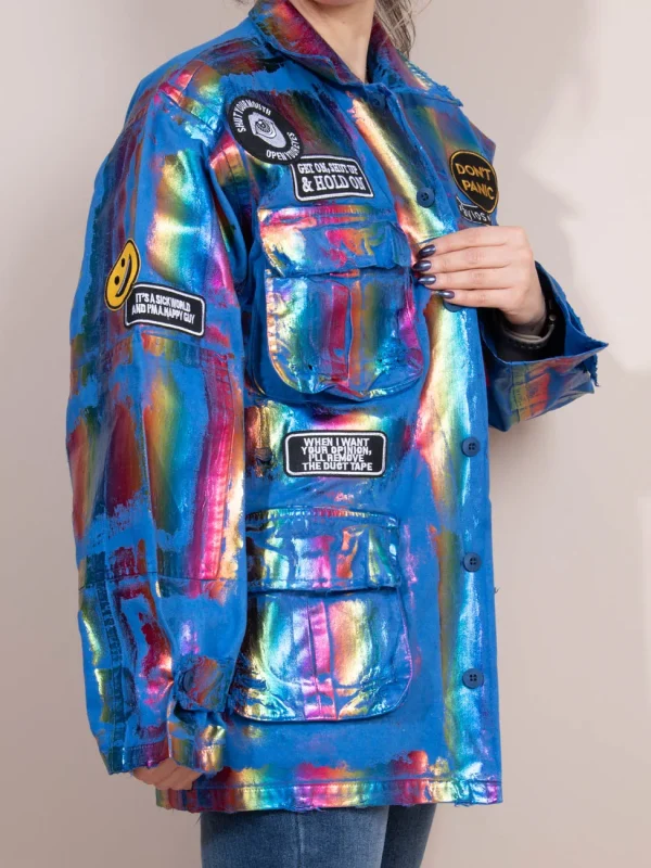 Ayios Jacket - Foil Multi - Image 2