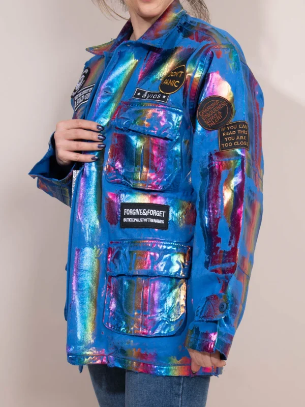 Ayios Jacket - Foil Multi - Image 4