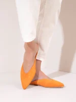 Brocade, Γυναικεία Δερμάτινα Mules Flat