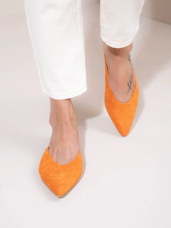 Brocade, Γυναικεία Δερμάτινα Mules Flat - Image 3