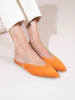 Brocade, Γυναικεία Δερμάτινα Mules Flat - Image 4