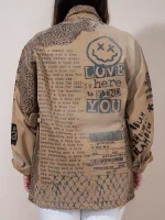 Ayios Jacket - Beige Multi