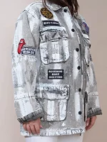 Ayios Jacket - Splash Gray/White