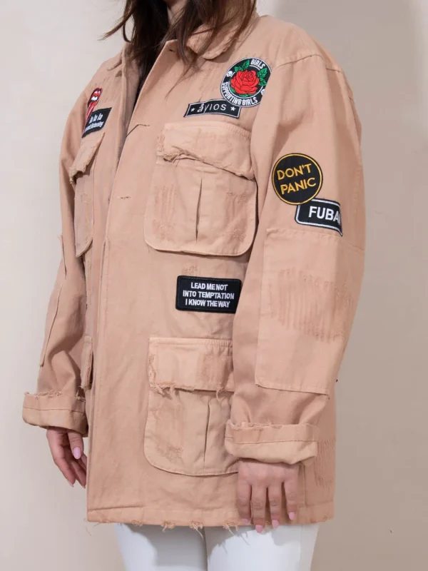 Ayios Jacket - Nude - Image 4