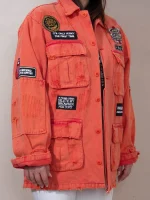 Ayios Jacket - Orange - Image 3