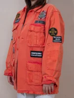 Ayios Jacket - Orange - Image 4