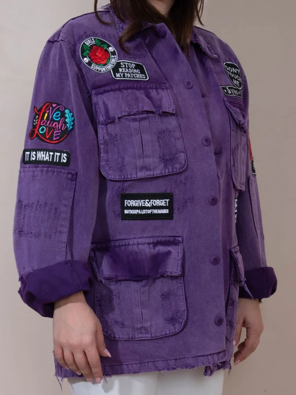 Ayios Jacket - Purple - Image 1