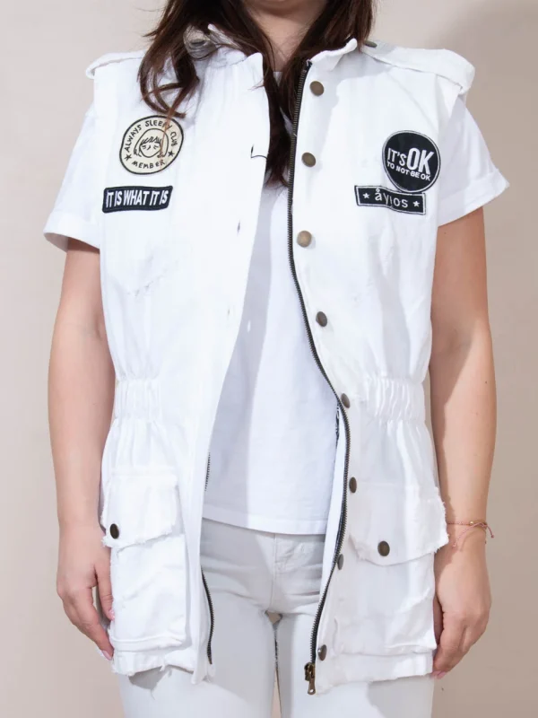 Ayios Jacket - White - Image 1