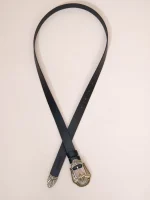 Bijoux Noir Dor Γυναικεία Δερμάτινη Ζώνη Μαύρη - Image 3