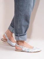 Serpe Gris Γυναικεία Δερμάτινα Mules Snake Print Γκρι - Image 2