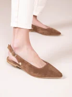 Serpe Terra Γυναικεία Δερμάτινα Mules Ταμπά
