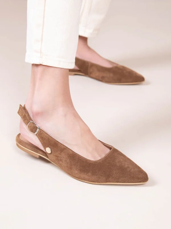 Serpe Terra Γυναικεία Δερμάτινα Mules Ταμπά - Image 1
